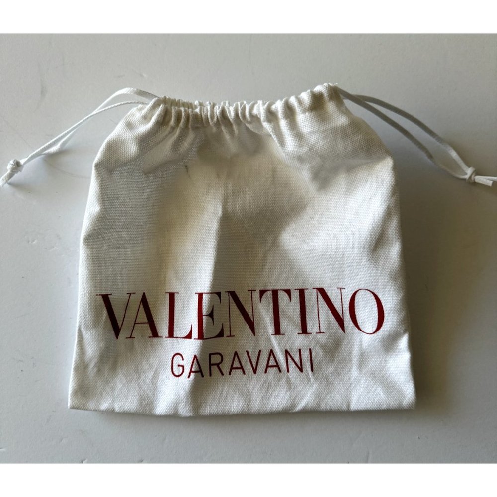 Valentino Garavani Authentic Dust Bag Canvas Storage Travel Drawstring 8" x 8" - Picture 5 of 5